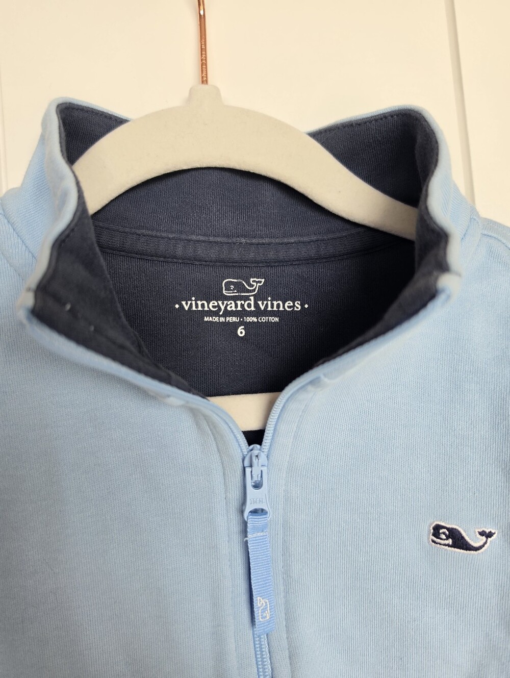 Vineyard Vines‎ Long Sleeve Polo Shirt Size 6 - Picture 5 of 7